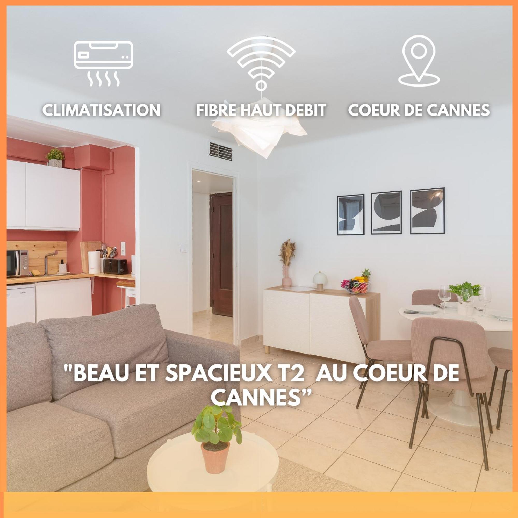Le Gabin By Apirent #Centre-Ville #Climatisation #Wifi Cannes Buitenkant foto